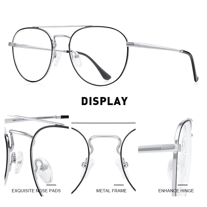 MERRYS DESIGN Classic Oval Glasses Frame For Men Women Fashion Myopia Prescription Glasses Frames Optical Eyewear S2414