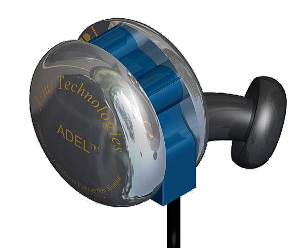  Ambrose Diaphonic Ear Lens (ADEL™) which absorbs harmful in-ear pressures, thereby preserving the health of the human ear, thus allowing people to more safely hear sound the way it was intended to be heard.