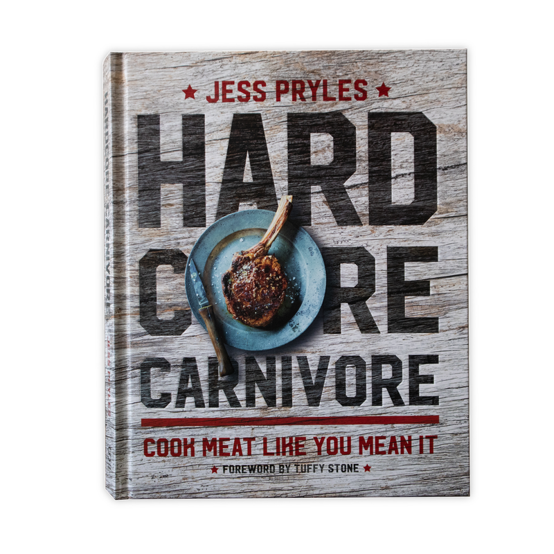 Tomahawk Steak Enamel Pin Hardcore Carnivore 