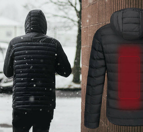 USB Powered Heated Jacket - 4 Heat Zones