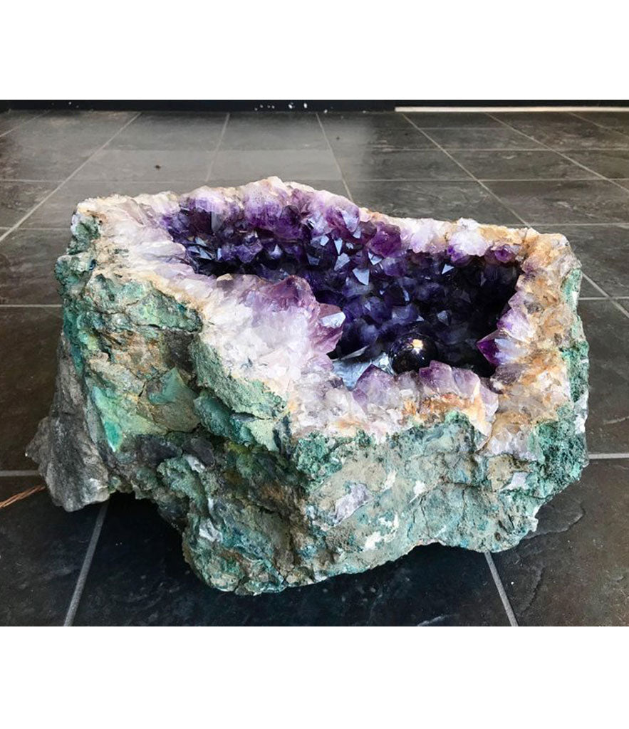 brazilian amethyst geode