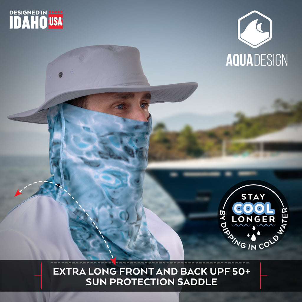 Long UV Sun Protection Gaiter with Vent