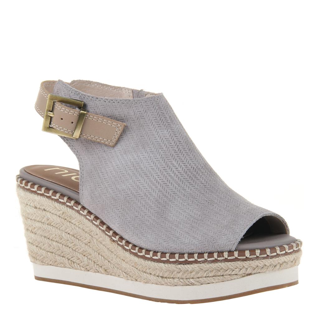 grey wedge shoes