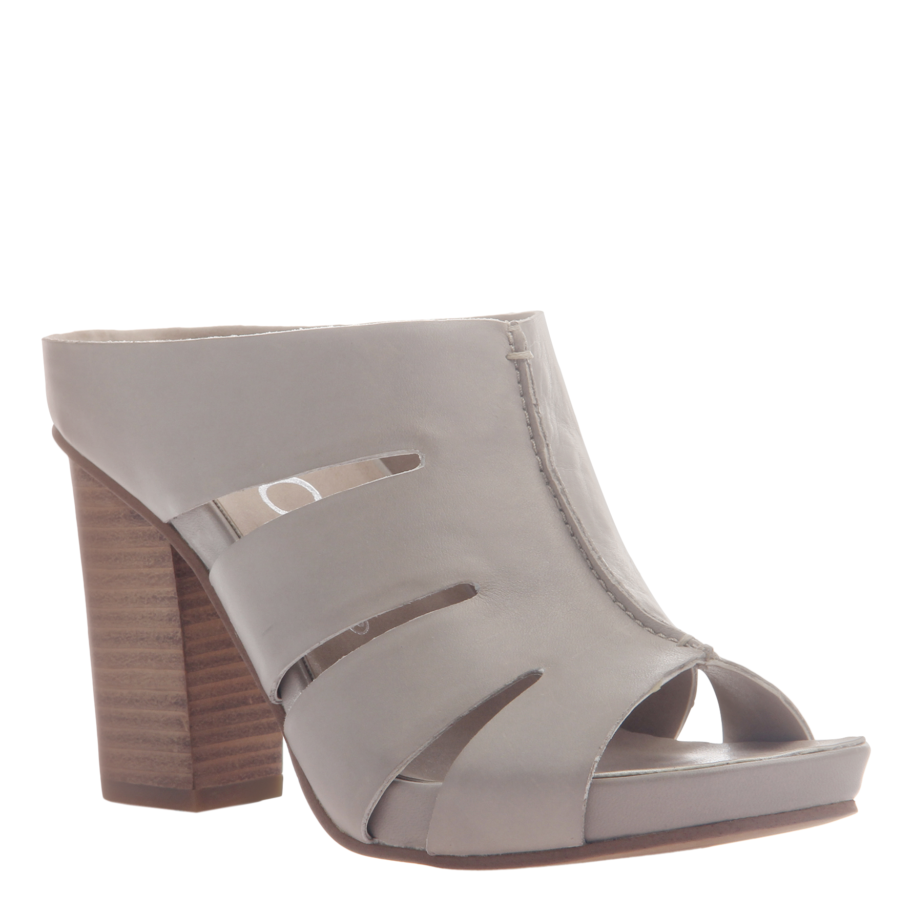 Delphine in Grey Heeled Sandals | Women 