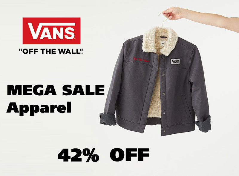 vans apparel sale