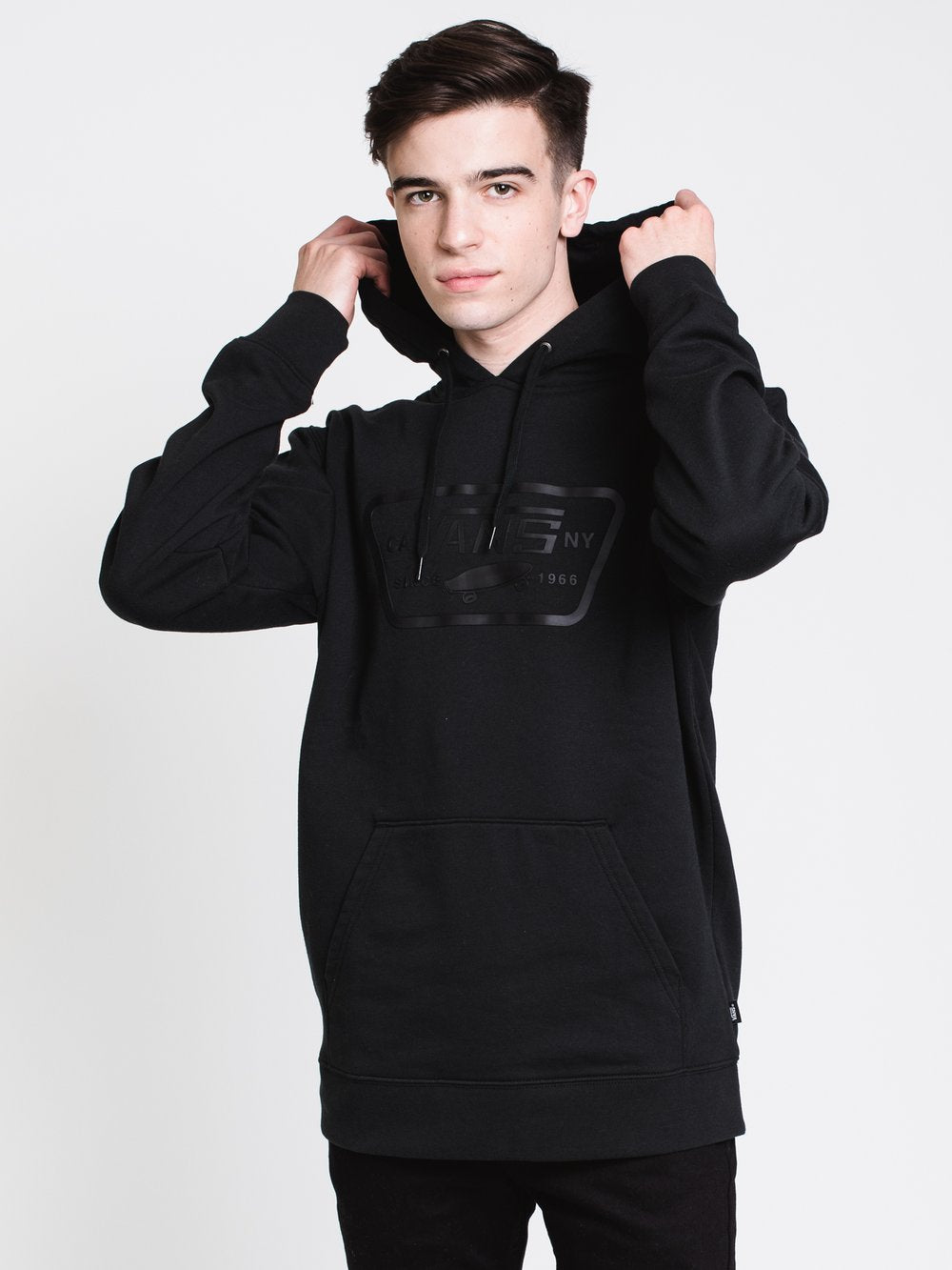 mens black vans hoodie