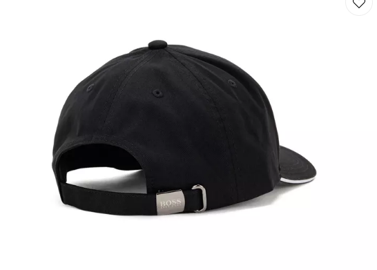 Hugo Boss Cap-Double 10213366 01 Black 50453213-001