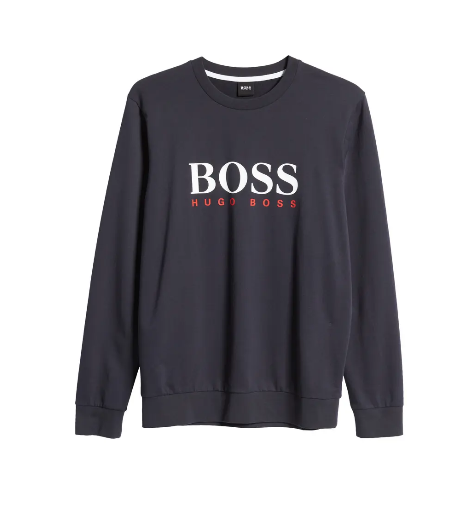 Hugo Boss Essential Sweatshirt 10208539 01 Dark Blue 50463985-403