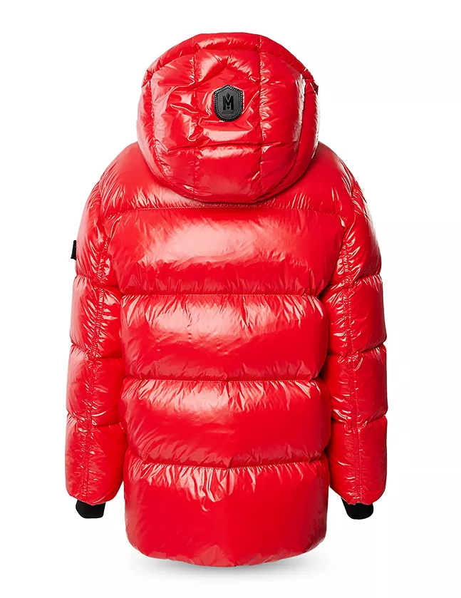 Mackage Boys Hooded Down Jacket KENNIE-TLUS-RED