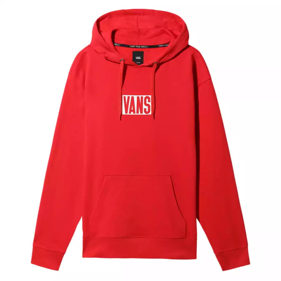 vans red hoodie