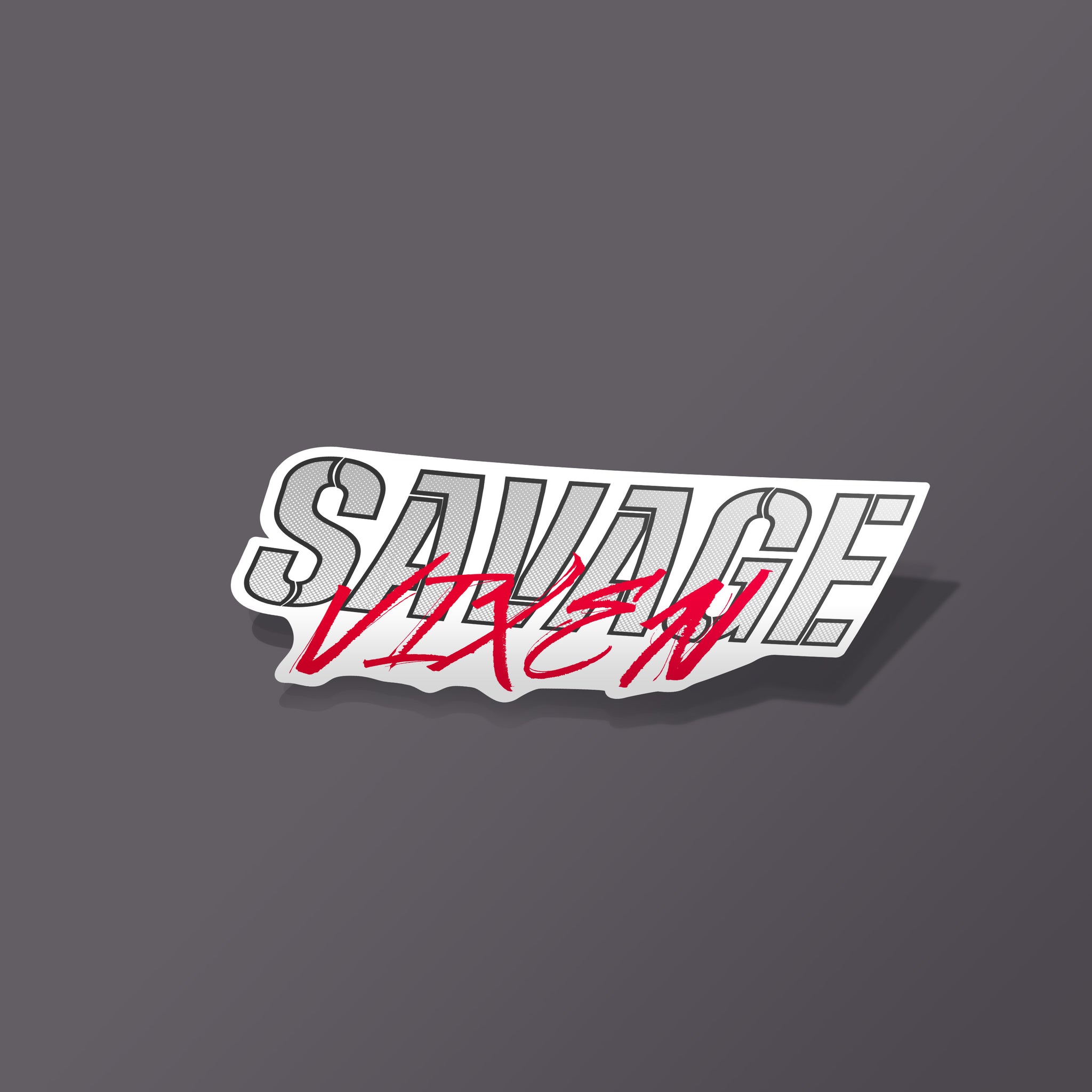 Savage Vixen - Sticker – Pipe Hitters Union