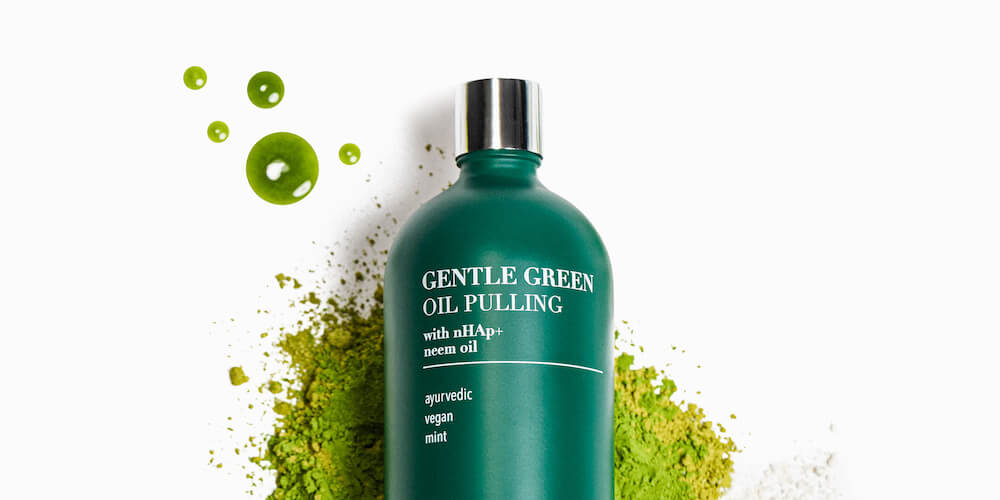 Gentle Green Oil Pulling with Matcha