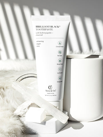 Brilliant Black Toothpaste by Terra & Co