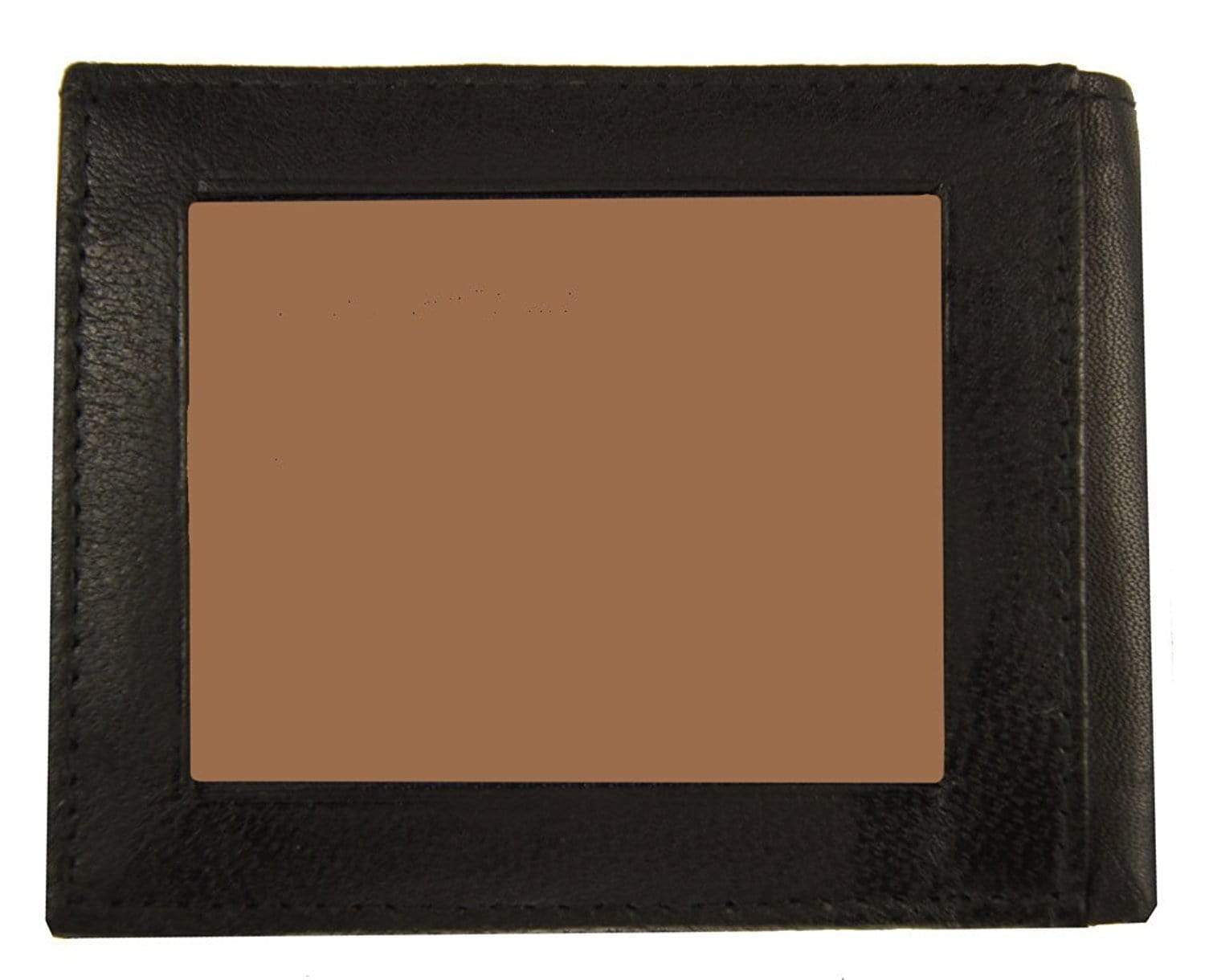 TED Leather Bifold Inside and Outside Window ID Mens Wallet – Improving Lifestyles