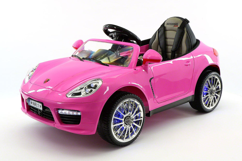 pink battery operated car