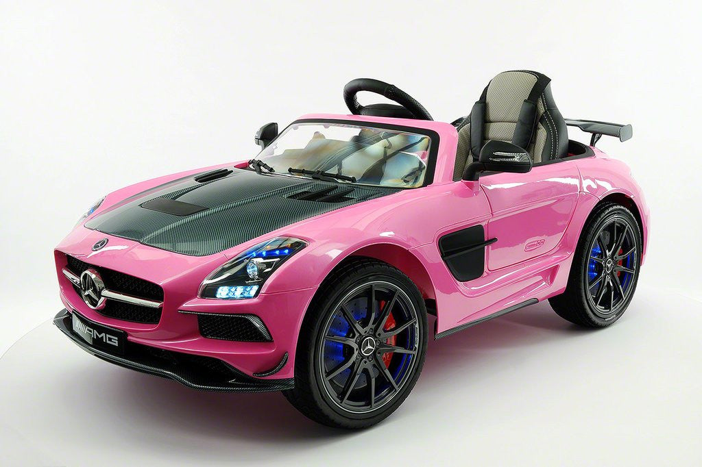 pink benz power wheel