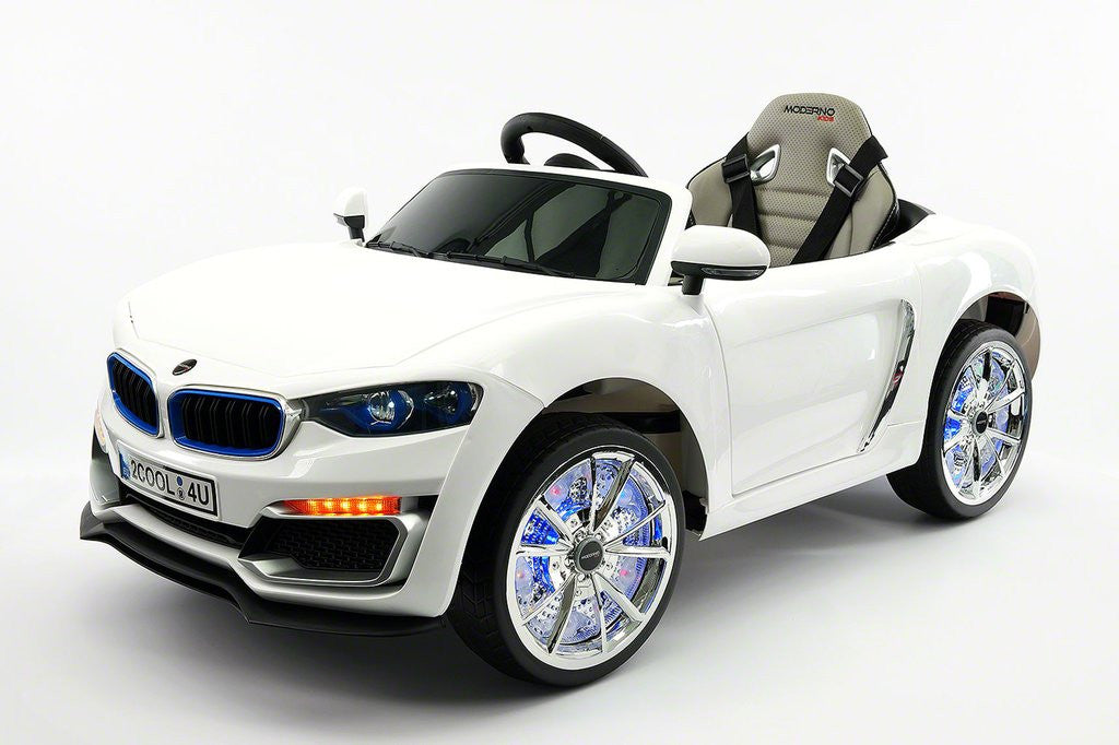 white bmw power wheels