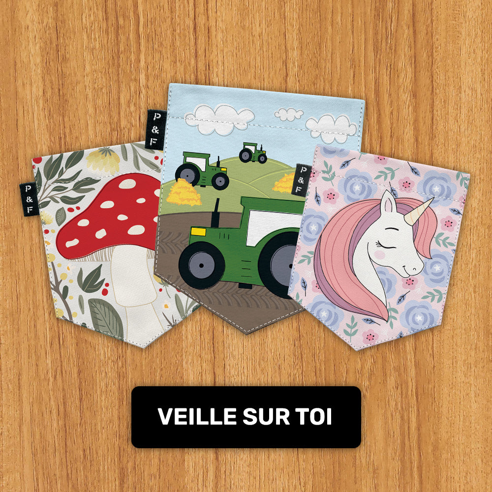 Poches & Fils x Veille sur toi