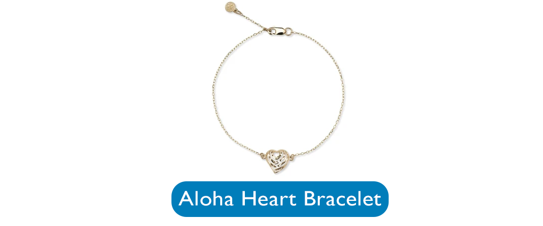 Aloha Heart Bracelet - Maui Divers Jewelry