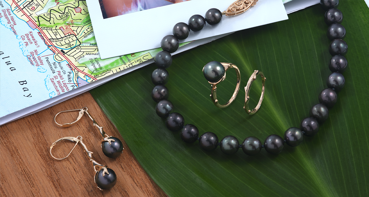 Tahitian Black Pearls by Maui Divers Jewelry