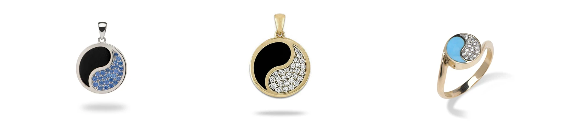 Sélection de bijoux hawaïens Yin et Yang