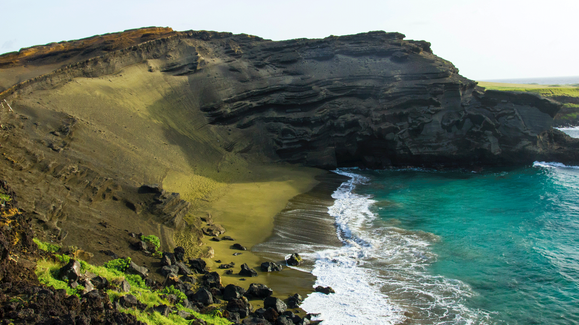 Papakōlea Beach