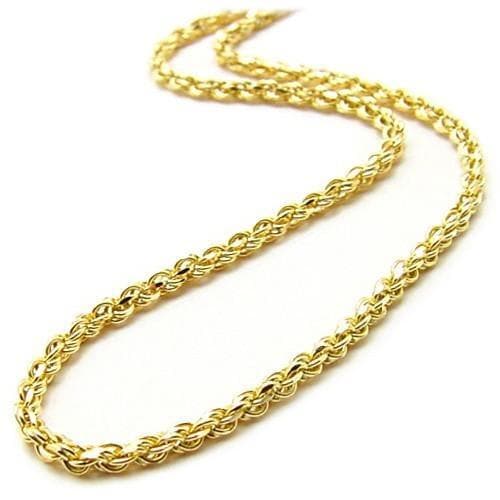 ✨CADENA SOGA SEMI-SÓLIDA ORO 14K ✨ ✨14K GOLD ROPE CHAIN✨ – Jasny Jewelry