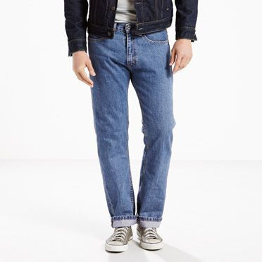 Levi's 505™ Regular Fit Jeans - Medium Stonewash - New Star