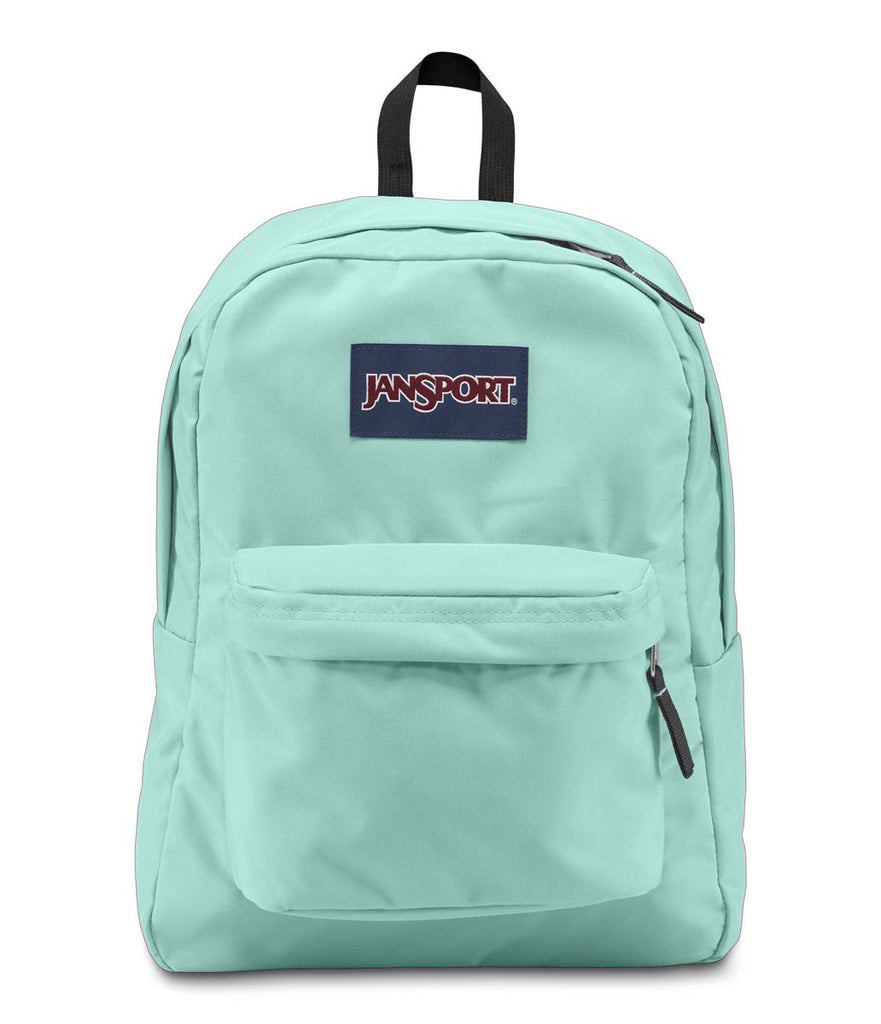 blue jansport backpack