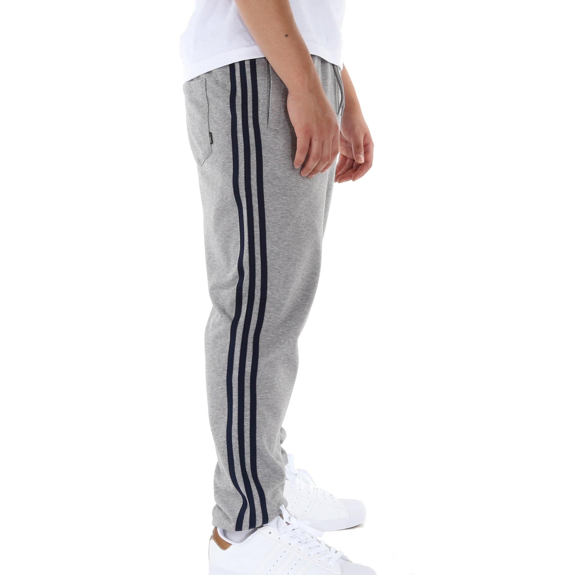 adidas heather grey sweatpants