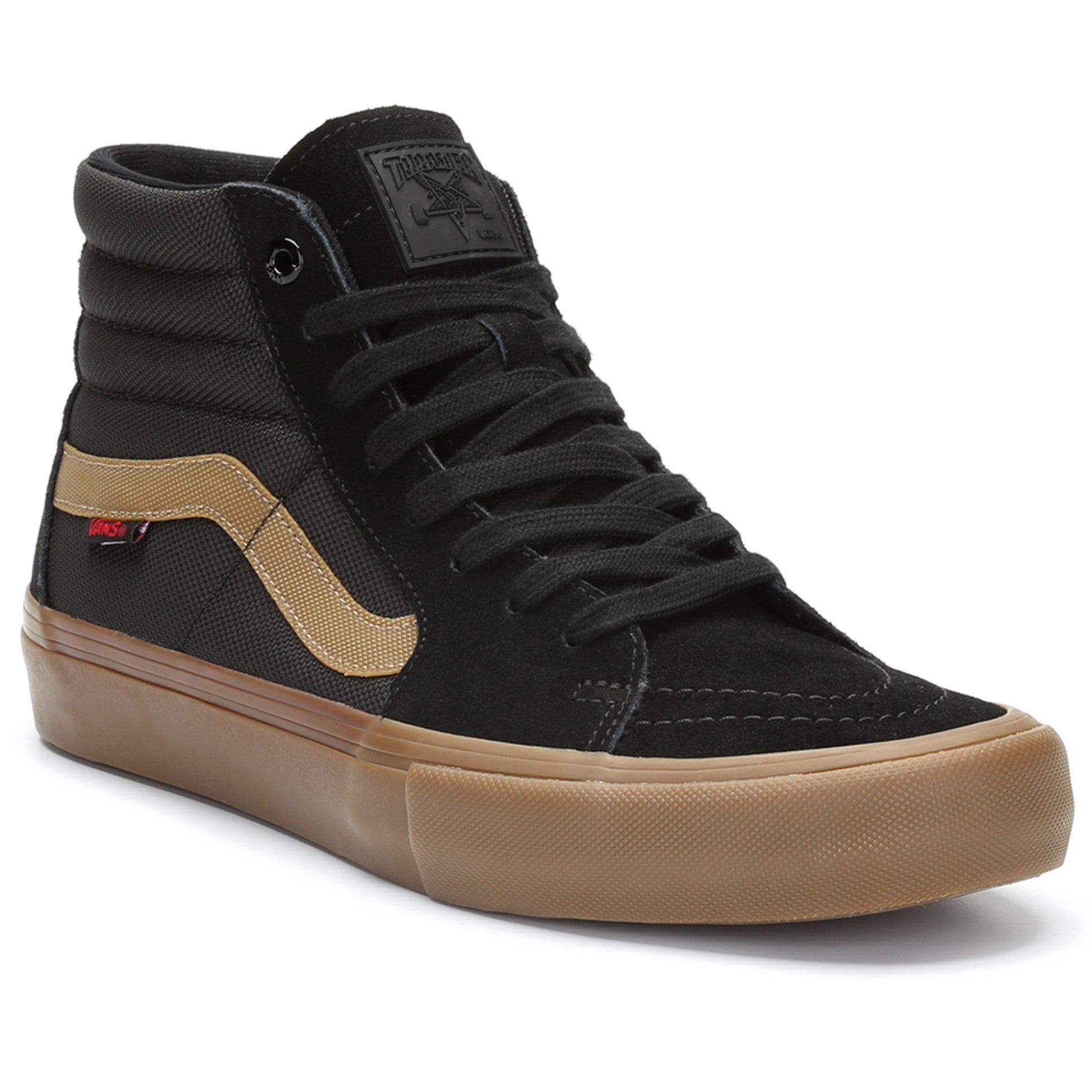 vans x thrasher sk8 hi pro black