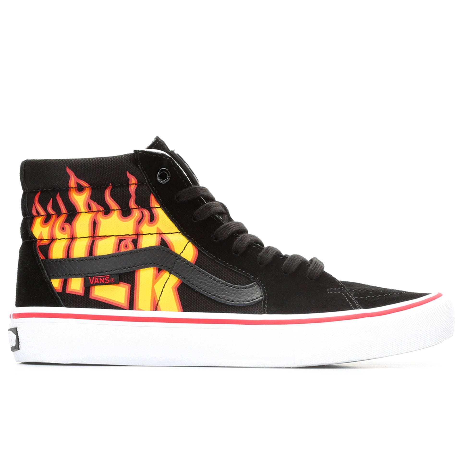 thrasher vans high tops