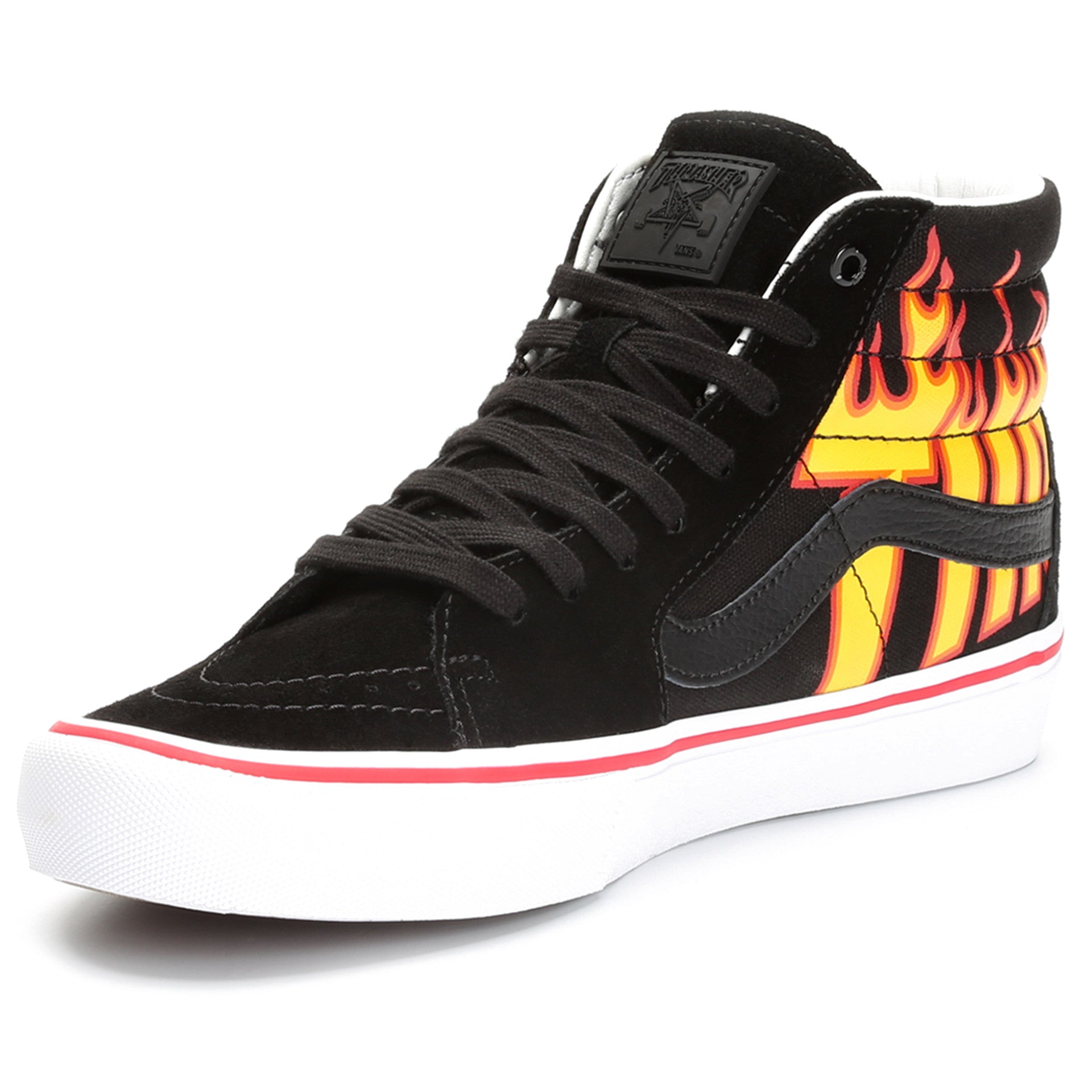 Vans x Thrasher Sk8 Hi - Black - New Star