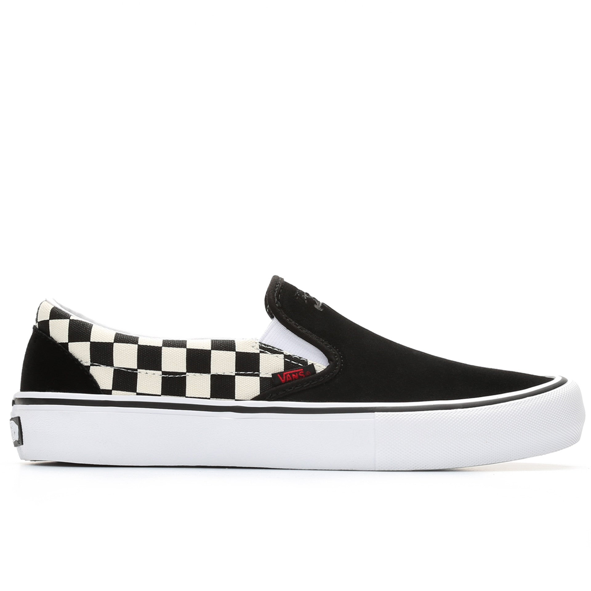 vans x thrasher checkerboard slip on