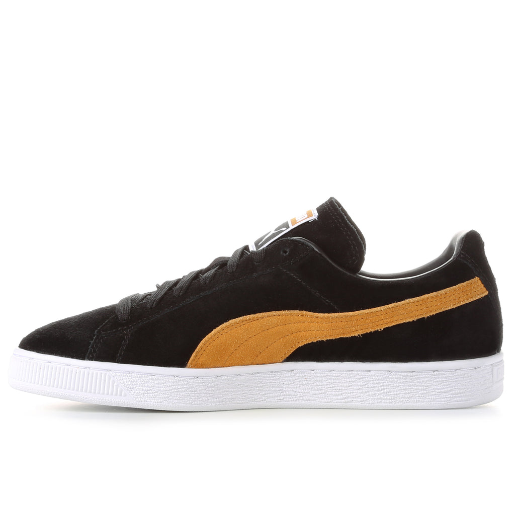 puma suede black inca gold