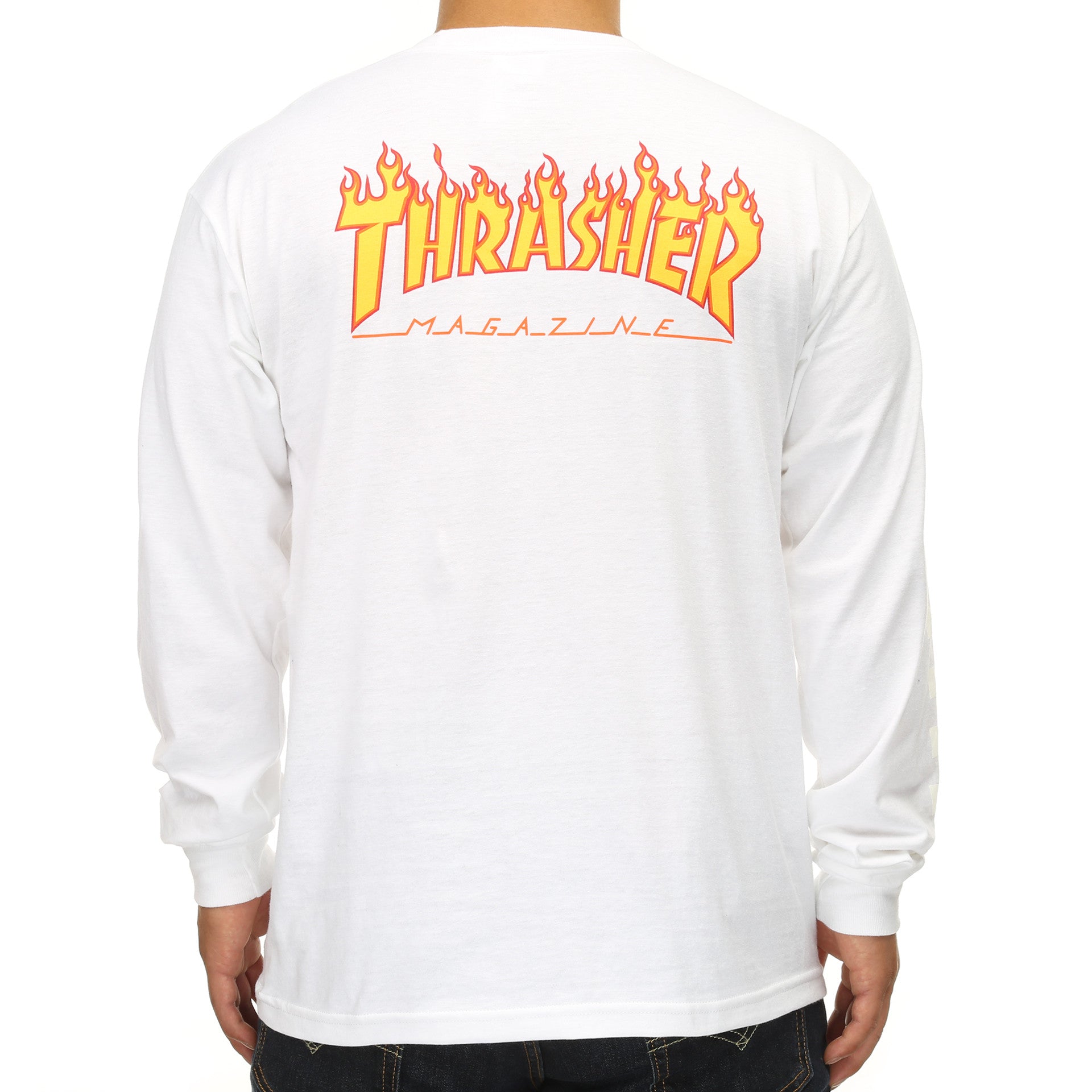 thrasher x vans long sleeve