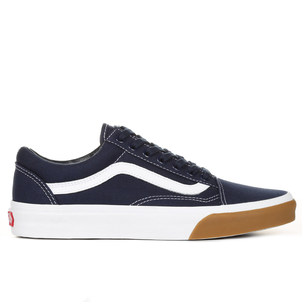 vans old skool gum bumper dress blue