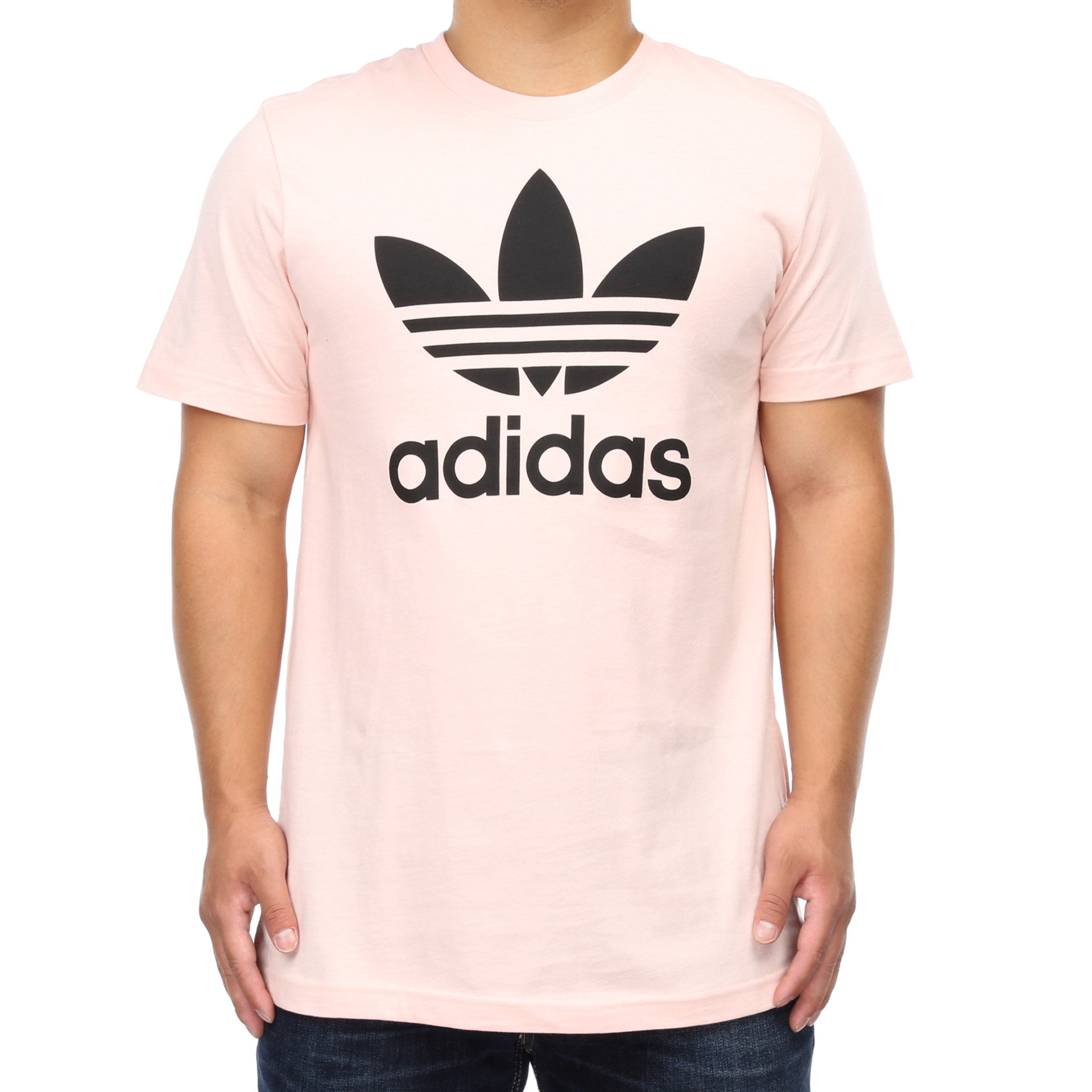 Adidas Original Trefoil Tee - Pink New Star