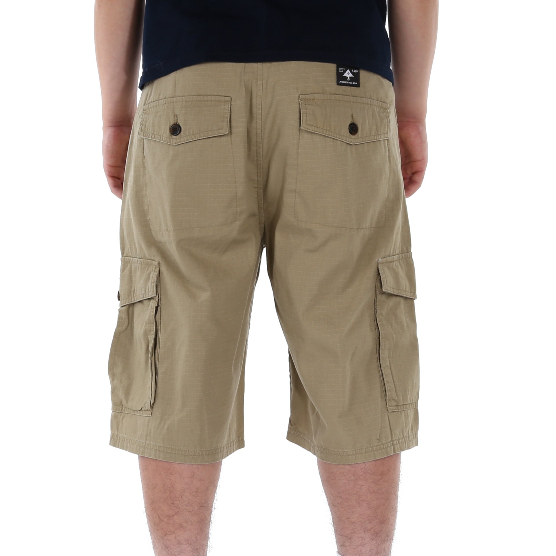 LRG Ripstop Mens Cargo Shorts - Khaki - New Star