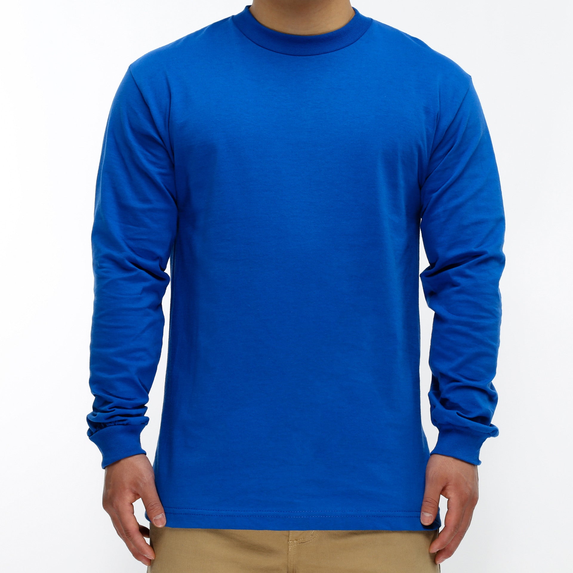 royal blue shirt long sleeve