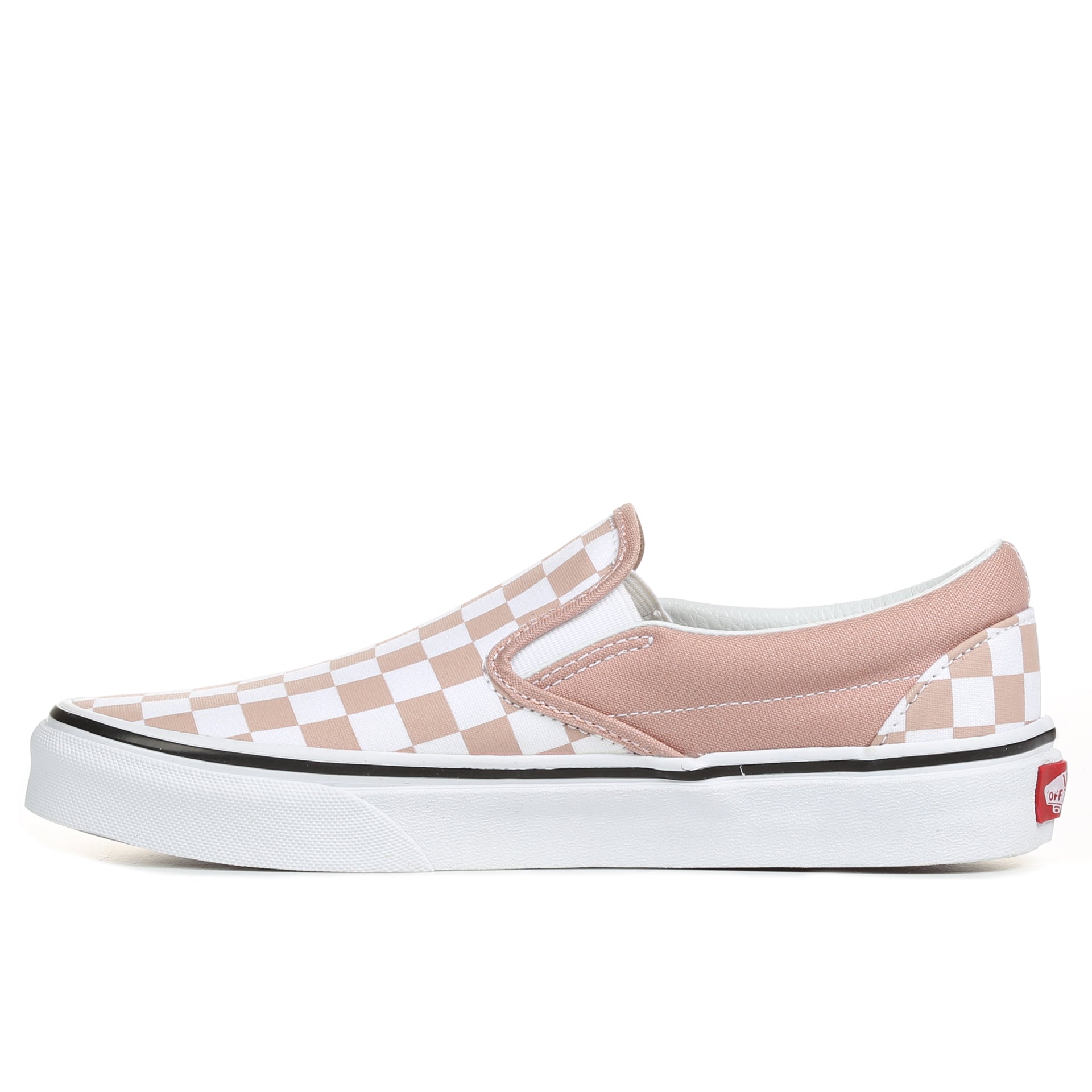 mahogany rose vans slip on