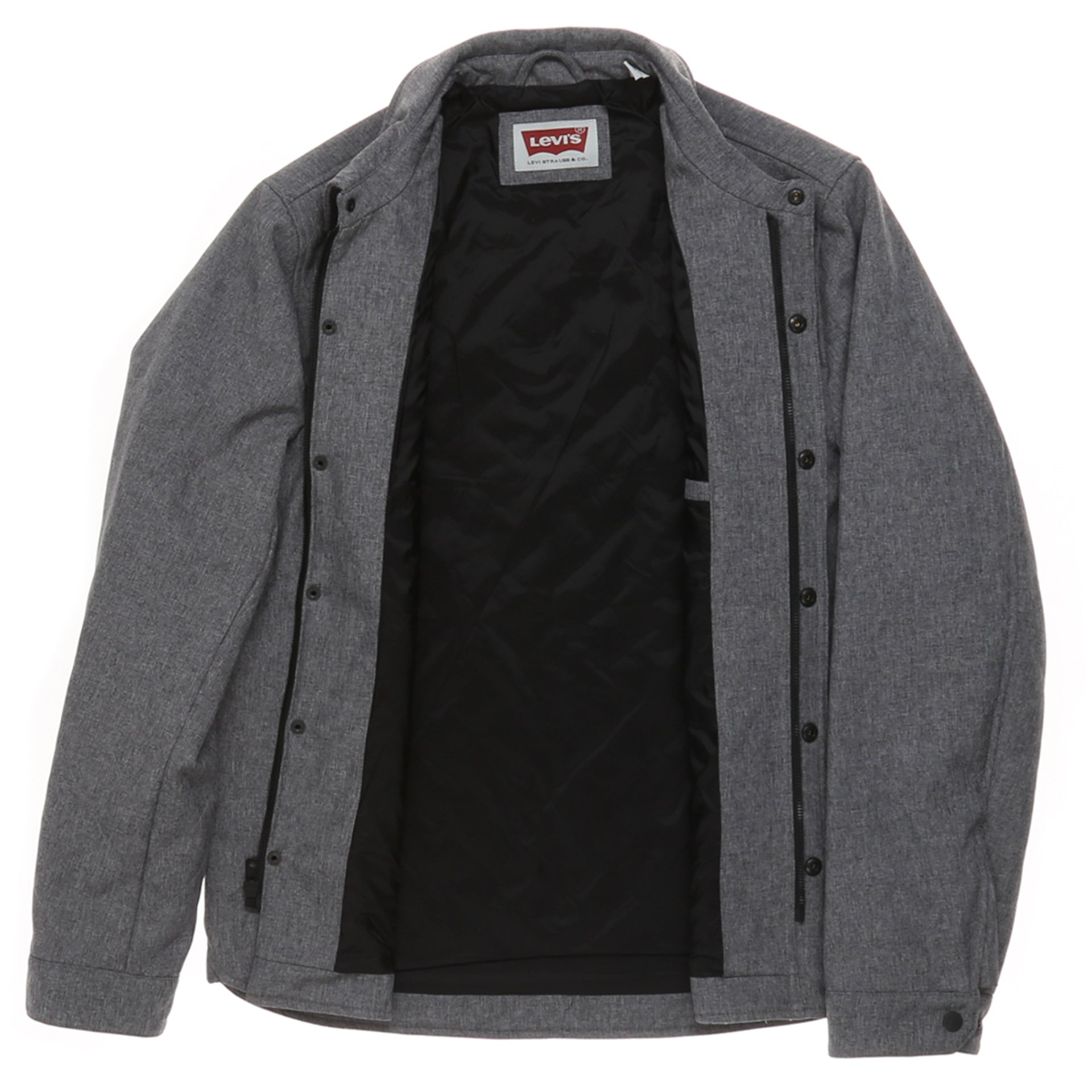 Levi's Soft Shell Two Pocket Shirt Jacket - Heather Grey - New Star