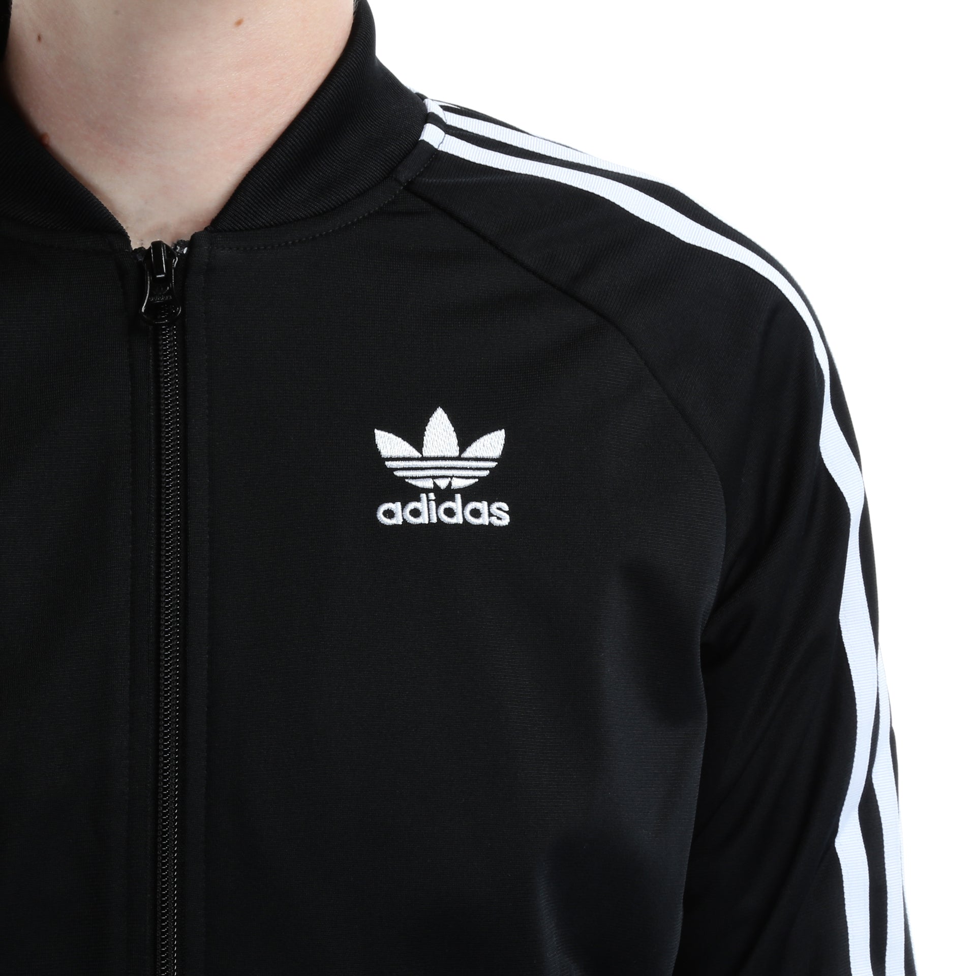 Adidas Super Star Track Jacket - Black - New Star