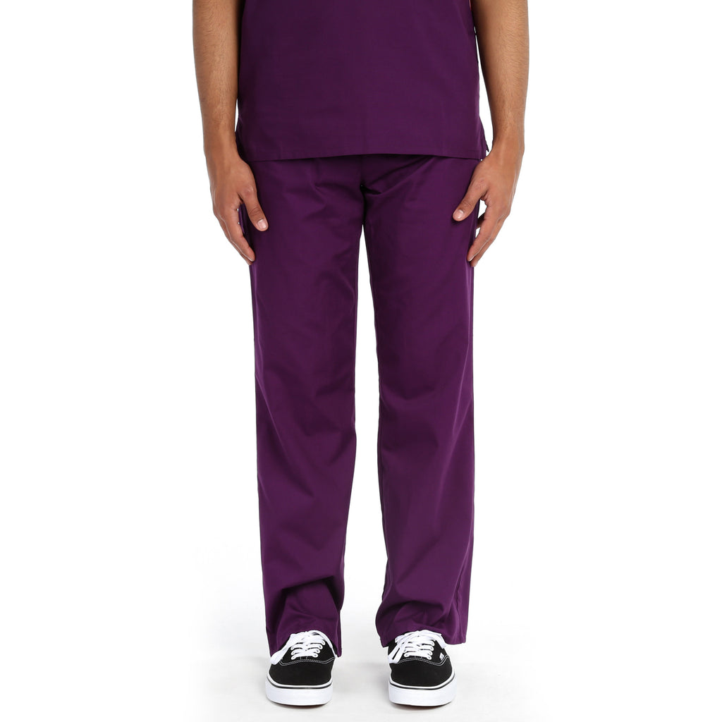 Dickies Unisex Drawstring Scrub Pant - Eggplant - New Star