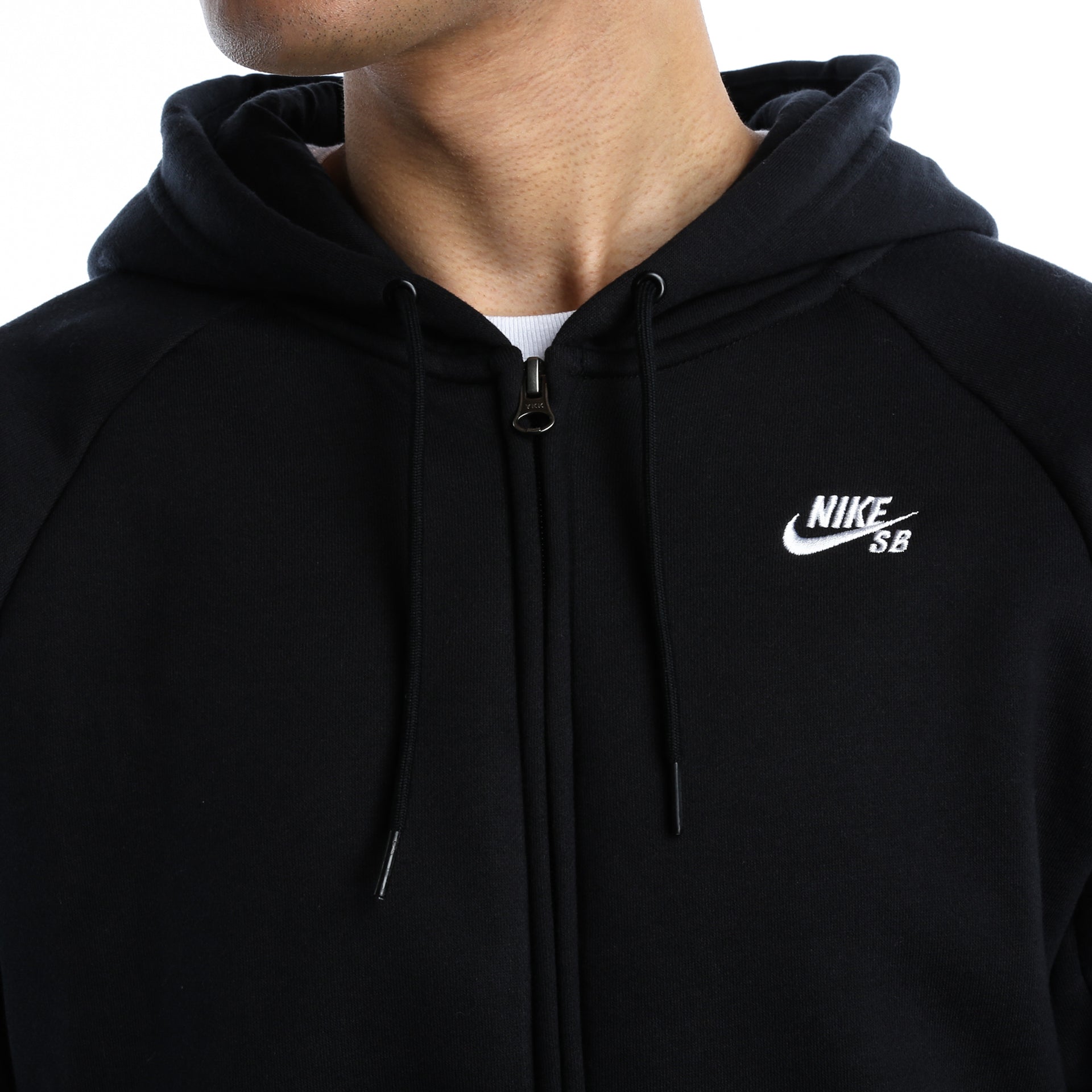 Nike SB Icon Full-Zip Hoodie - Black 