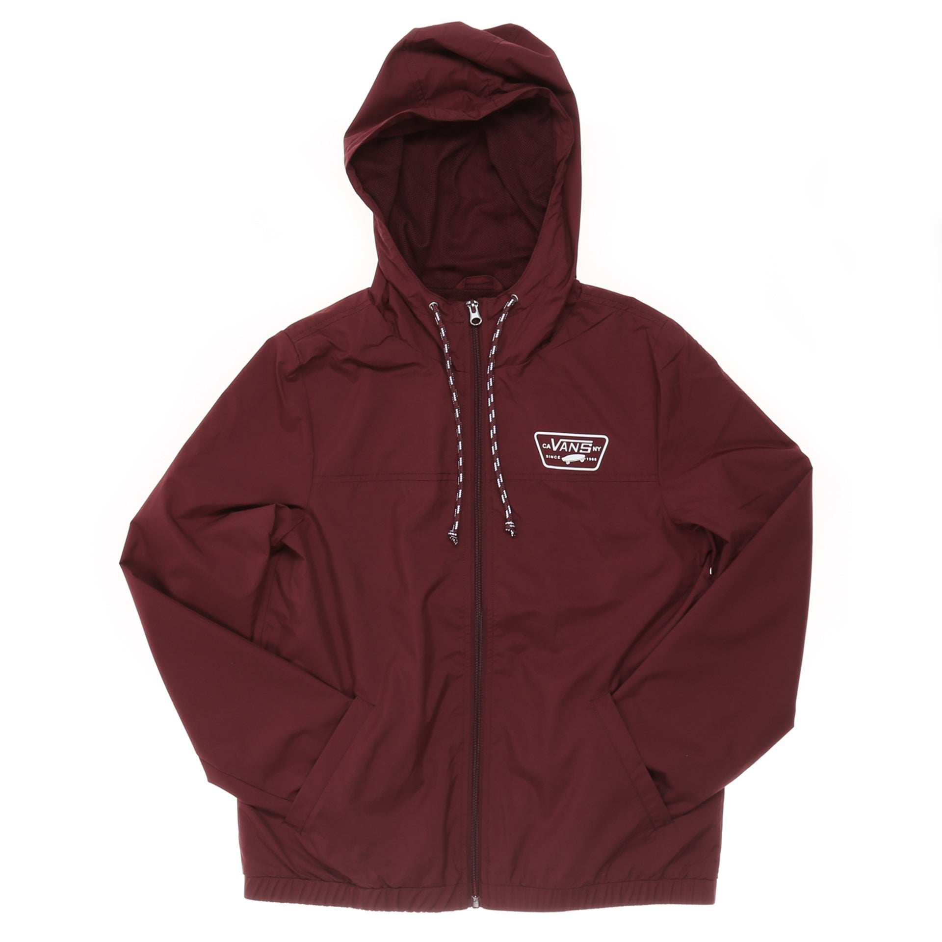 vans maroon windbreaker - 52% remise 