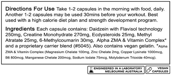 BIGBoyz Test Switch Ingredients