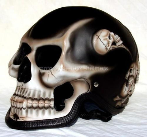 skull face helmet ghost rider