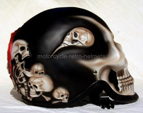custom painted motorcycle helmets