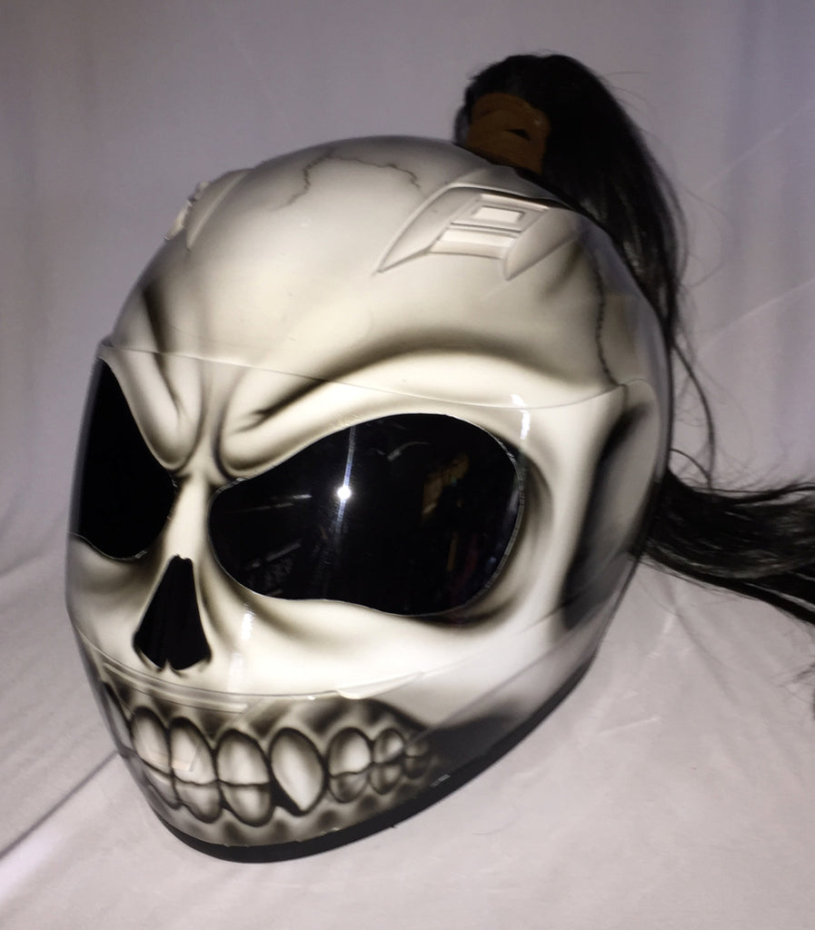 Mortal Combat Goro meets White Walker Skull Helmet – Custom Airbrush Helmet